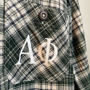 Wrangler Button Down w/ Alpha Phi Logo